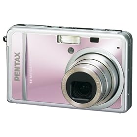 Pentax Optio S12 12MP Digital Camera with 3x Optical Zoom (Pink)