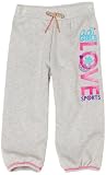 41AfbbCzgML. SL160  Adidas Girls 7 16 Fleece Capri, Medium Grey Heather/Intense Pink, Large