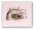 Sheltered Wagon by Howard Burger 11"x14" Art Print Poster