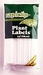 4" White Plastic Labels - 50 Pack