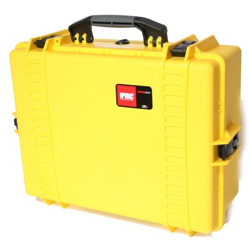 HPRC 2600F Hard Case with Cubed Foam (Yellow)