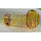 hand blown glass pipe for tobacco or legal smoking blends