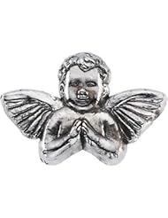 08.00X12.00 Mm 14K Yellow Gold Praying Angel Lapel Pin