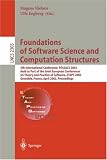 Foundations of Software Science and Computation Structures: 5th International Conference, FOSSACS 2002. Held as Part of the Joint European Conferences ... (Lecture Notes in Computer Science)