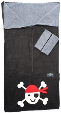 Cozyosko Cosytoes Multi-Function Footmuff with Black Pirate by Cozyosko