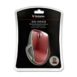 New - Ergo Mouse - Red by Verbatim - 97592