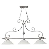 Capital 3078MN Traditional / Classic Nickel Island / Billard Light
