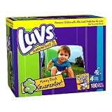 LUVS FAMILY PACK SIZE 4 (22-37 LBS.) BABY DIAPERS 78/CS