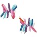 Apparel : curled ribbon barrettes
