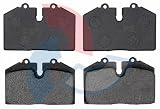 Beck Arnley  088-1298D  Axxis Deluxe Brake Pads