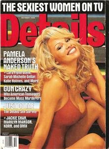 Details Magazine October 1998 Pamela Anderson (Single Back Issue)