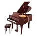 Suzuki M-620 BL 5'2" Acoustic Grand Piano ,High Gloss Mahogany Red