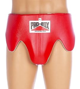 Red Abdominal Guard Large