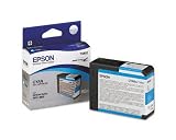 Epson Part # T580200 OEM UltraChrome K3 Cyan Ink Cartridge - 80ml