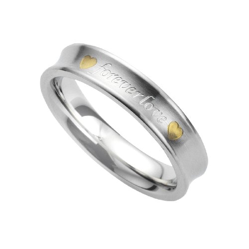 ZEEme Stainless Steel Ring \"forever  love\" Gr&ouml;&szlig;e 56 389070008-1-056 Preisvergleich