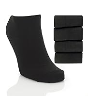 4 Pairs of Cotton Rich Trainer Liners