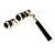 Aria Amadeus Black Opera Glasses with Handle