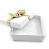Ecrin Pendentif Bracelet "Cadeau" Blanc