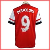 サッカーユニフォーム 【2013モデル】 ◆アーセナル ホーム◆ポドルスキ 背番号9 ◆レプリカサッカーユニフォーム ◆大人用 F