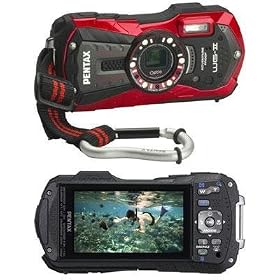 Selected OPTIO WG2 16MP 5x Red By Pentax Imaging