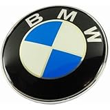 Exdiag BMW Roundel 2-Pins Emblem Logo for Front Hood and Rear Trunk, 82mm