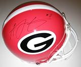 AJ GREEN AUTOGRAPHED GEORGIA BULLDOGS HELMET