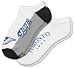 Toronto Blue Jays Men's No-Show Socks (2 Pack)