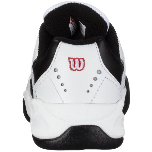 Wilson Pro Staff Advantage wrs979600045, Unisex - Kinder Sportschuhe - Tennis, weiss, (weiß/schwarz/silber rot), EU 37 2/3, (US 5.0), (UK 4.5)