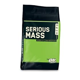 Optimum Nutrition Serious Mass 5450g vanille