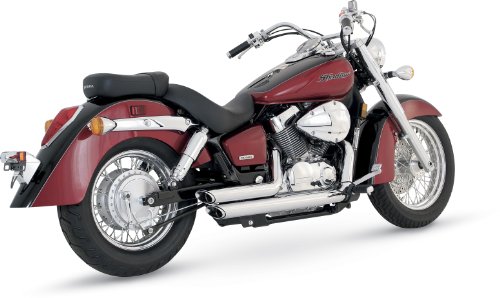 Vance & Hines Shortshots Staggered Exhaust System - Chrome, Color: Chrome 18419