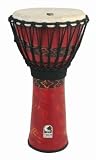 Toca Synergy Freestyle Djembe Red 10 Inches