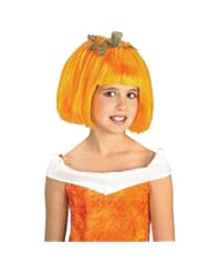 Pumpkin Spice Child Wig, One-Size, Orange