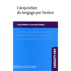 L'acquisition du langage par l'enfant