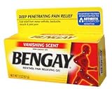 Bengay 2 Oz Yellow/vanishing Pain Relief Gel
