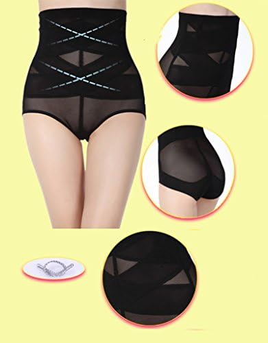Women's Shapewear Brief Firm Control High Waist Waist Shaper Panties 1#-M