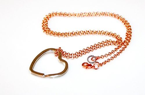 Rose Gold and Silver Two-Tone Lanyard