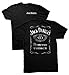 Jack Daniels Men's Daniel's Label T-Shirt Black Large