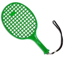 UNBREAKABLE POLY PADDLE/RACKET, GREEN