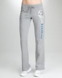 bebe Logo Love Gray Pant - WEB EXCLUSIVE