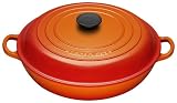 Le Creuset 25032300902460 Gourmet-Profitopf rund 30 cm ofenrot