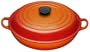 Le Creuset Enameled Cast-Iron 3-1/2-Quart Buffet Casserole, Flame