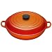 Le Creuset Enameled Cast-Iron 3-1/2-Quart Buffet Casserole, Flame