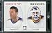 2006 / 07 In The Game Between The Pipes Hockey Card #142 Dominik Hasek / Grant Fuhr - Mint Condition - In Protective Display Case !