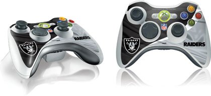 Skinit Oakland Raiders Microsoft Xbox 360 Wireless Controller Skin