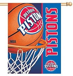 Detroit Pistons 27"x37" Banner - Basketball Sports Merchandise
