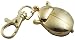 Lovely Ladybug Beetle Key Chain Pocket Watch with Lobster Claw - Bright Goldtone Finish image 2