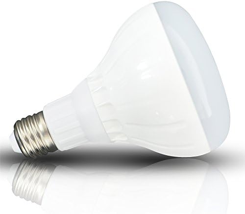 Kunshi LED Br30 E26/e27 15 Watt (100w) 2 Pack 1450 Lumen 4000k Bright White Recessed Can Light Bulb