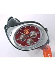 Nike Triax Swift 3i Analog Manchester United Club Team Watch - Black/Red - WD0002-013