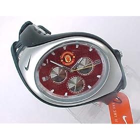 Nike Triax Swift 3i Analog Manchester United Club Team Watch - Black/Red - WD0002-013