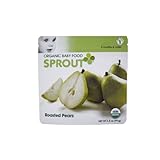 Sprout Organic Baby Food, Roasted Pears, Stage 1, 3.5-Ounce Pouches